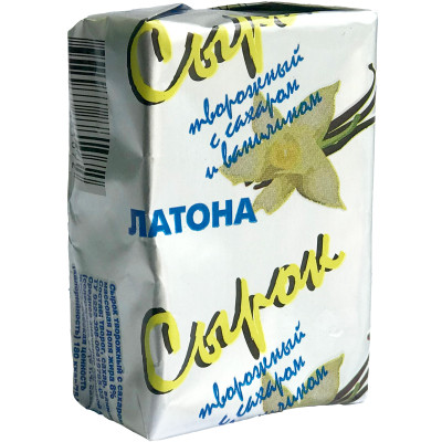 Сырок творожный Латона сахар-ваниль 8%, 100г