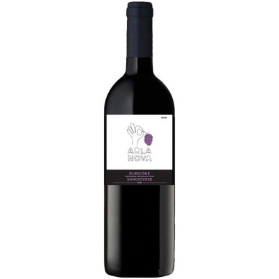 Вино Arla Nova Рубиконе Санджиовезе красное сухое 11%, 750мл