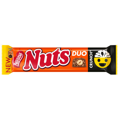 Конфета Nuts Crunch с фундуком и арахисом, 60г