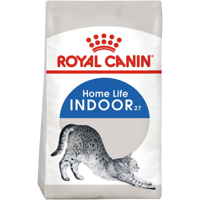 Сухой корм Royal Canin Indoor 27 с птицей для домашних кошек, 400г
