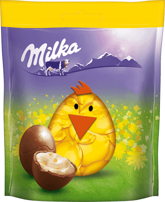 Яйцо шоколадное Milka с фундуком, 86г