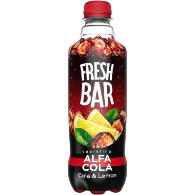 Напиток безалкогольный Fresh Bar Альфа кола газированный, 480мл