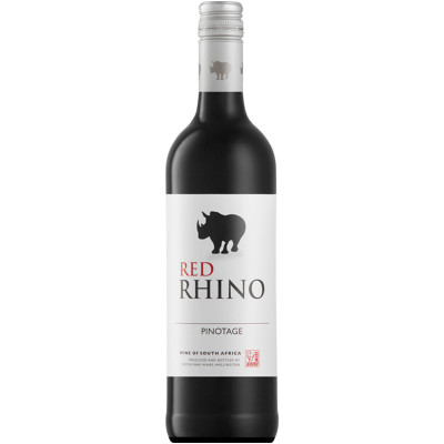 Вино Red Rhino Pinotage красное полусухое 14.5%, 750мл
