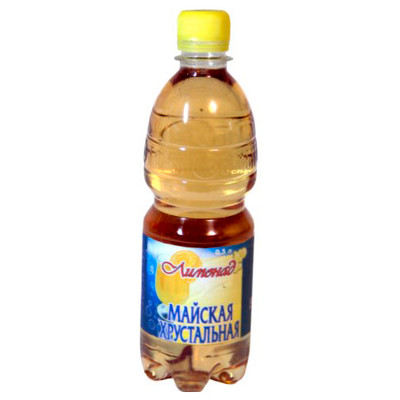 Лимонад Майская хрустальная безалкогольный газированный, 500мл