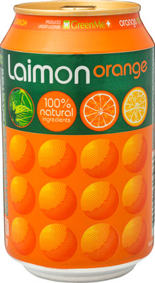 Напиток безалкогольный Laimon Оранж газированный, 330мл