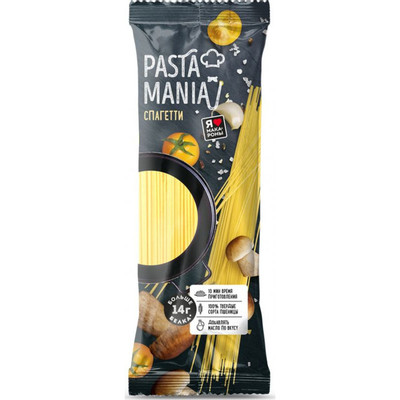 Спагетти PastaMania группа А высший сорт, 430г