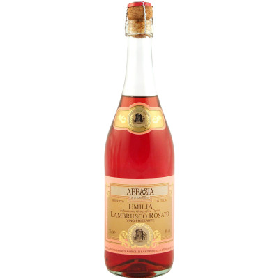 Вино Fiorino D'Oro Lambrusco Rosato розовое игристое полусладкое 8%, 750мл