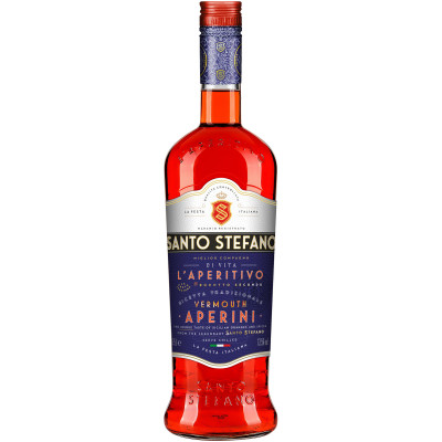 Напиток плодовый Santo Stefano Аперини красный особый 13.5%, 750мл