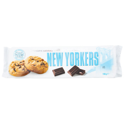Печенье New Yorkers с тёмным шоколадом, 150г