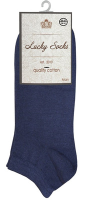 Носки мужские Lucky Socks синие р.25-27 HMГ-0110