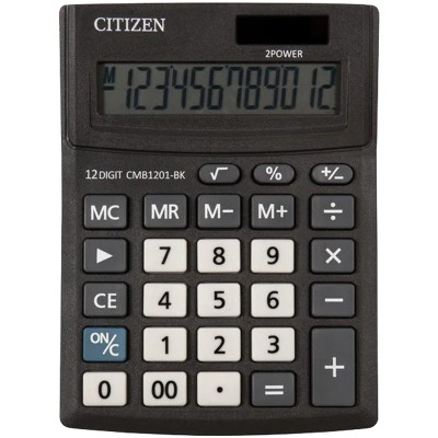 Калькулятор настольный Citizen Business Line CMB1201-BK