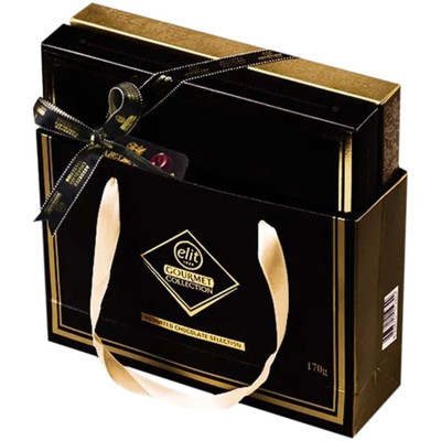 Конфеты Elit Gourmet Collection шоколадные в чёрной сумочке, 170г