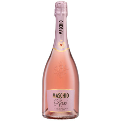 Вино игристое Cantine Maschio Rose Extra Dry розовое брют 11.5%, 750мл