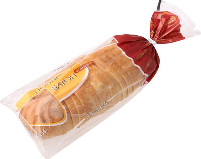 Батон Сормовский Хлеб нарезка высший сорт, 400г