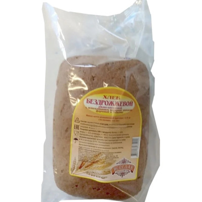 Хлеб Всеслав ржано-пшеничный бездрожжевой формовой, 250г