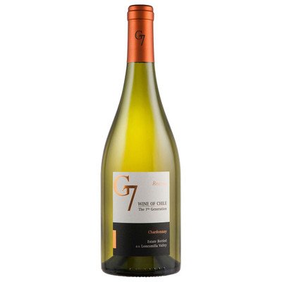 Вино G7 Reserva Chardonnay белое сухое, 750мл
