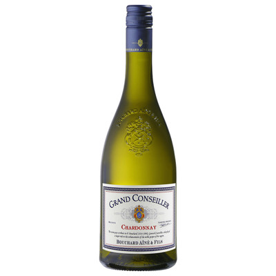Вино Bouchard Aine&Fils Grand Conseiller Chardonnay белое сухое 12%, 750мл
