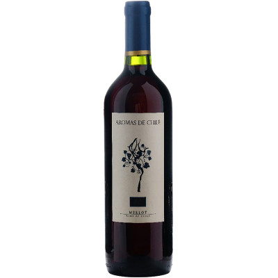Вино Aromas De Chile Мерло красное сухое 13%, 750мл