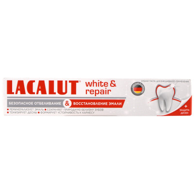 Зубная паста Lacalut White&Repair, 50мл