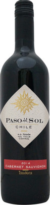 Вино Paso Del Sol Каберне Совиньон красное сухое 12.5%, 750мл