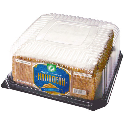 Торт слоёный Ситно Наполеон со сгущёнкой, 800г