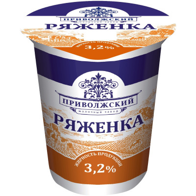 Ряженка Приволжский МЗ 3.2%, 350мл