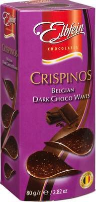 Шоколад горький Elbfein Crispinos, 80г