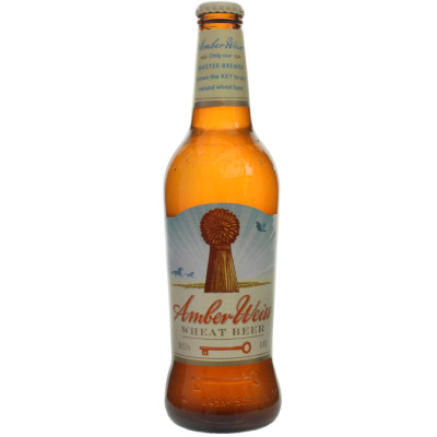 Пиво Amber Weiss Пшеничное нефильтрованное 5.3%, 450мл