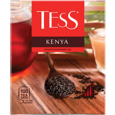 Чай Tess Кения чёрный пакетированный, 100х2г