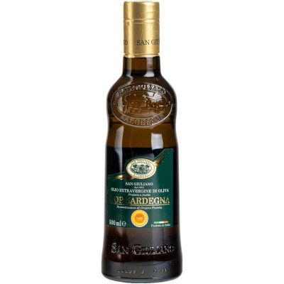 Масло оливковое San Giuliano Доп Сардиния нерафинированное, 500мл