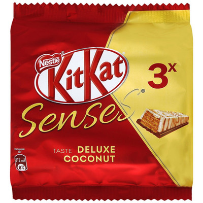 Шоколад KitKat Senses Taste Deluxe Coconut, 120г