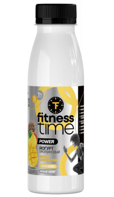 Йогурт Fitness Time манго-семена чиа 1%, 270мл
