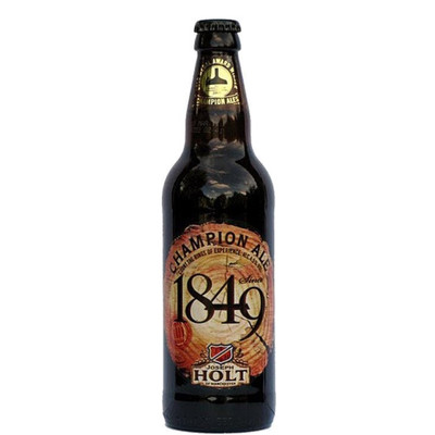 Пиво Joseph Holt 1849 Чемпион эль тёмное нефильтрованное 4.5%, 500мл