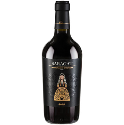 Вино Atzei Saragat Cannonau di Sardegna DOC красное сухое 13.5%, 750мл