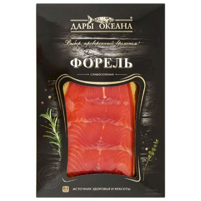 Форель Дары Океана ломтики, 100г