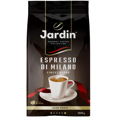 Кофе Jardin Espresso Di Milano жареный в зёрнах, 1кг
