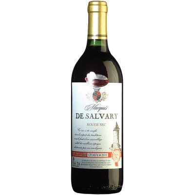 Вино Marquis de Salvary красное сухое 11.5%, 750мл