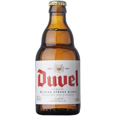 Пиво Duvel светлое фильтрованное 8.5%, 330мл