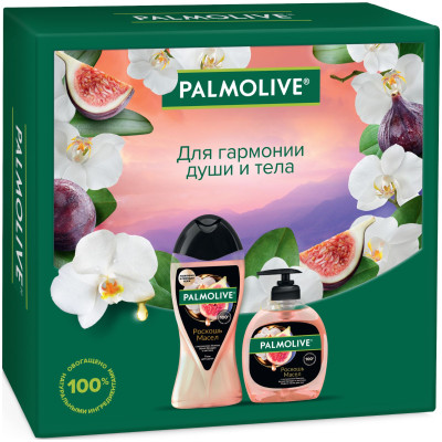 Подарочный набор Palmolive Роскошь Масел с экстрактами Инжира и Белой Орхидеи