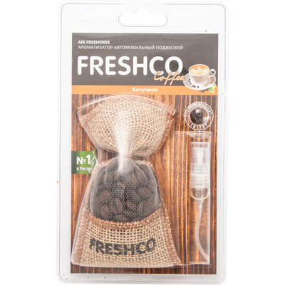 Ароматизатор автомобильный Freshco Freshco Coffee Капучино