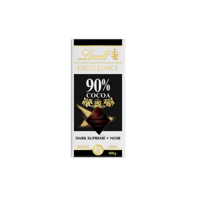 Шоколад Lindt Excellence 90%, 100г