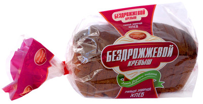 Хлеб Волжский Пекарь Крепыш бездрожжевой с семенами льна, 280г