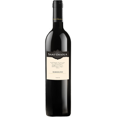 Вино Sant'Orsola Бардолино красное сухое, 0.75л