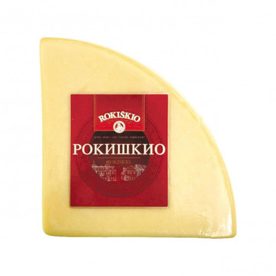 Сыр полутвёрдый Rokiskio Экстра 50%