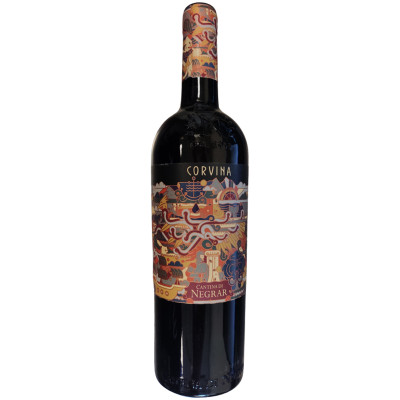 Вино Negrar Corvina красное полусухое 12.5%, 750мл