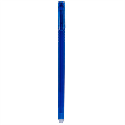 Ручка гелевая Berlingo Apex E стираемая трехгранная синяя 0.5мм