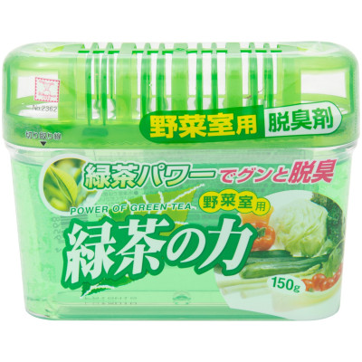 Поглотитель неприятных запахов для овощного отделения холодильника с экстрактом зеленого чая, 150г