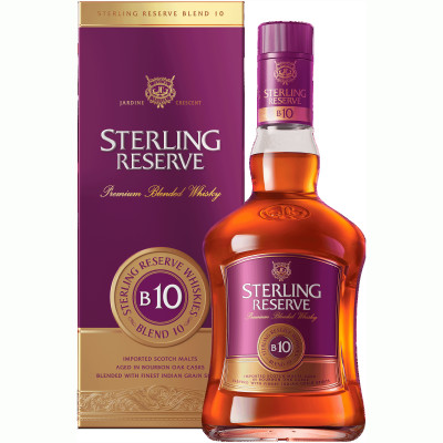 Виски Sterling Reserve B10 Премиум купажированный 40%, 750мл