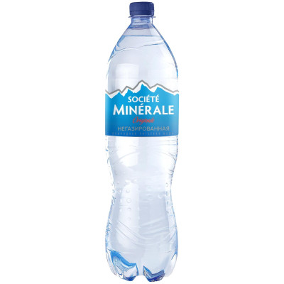 Вода Societe Minerale питьевая негазированная, 1.5л
