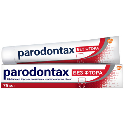 Зубная паста Parodontax без фтора, 75мл